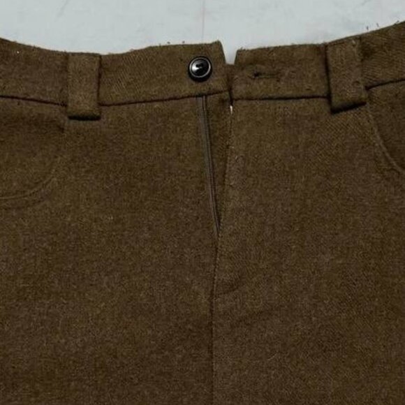 Brown Mini Skirt - Picture 2 of 3